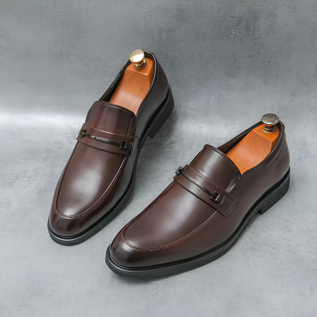 Men's Strap Detail Loafers