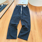 Men's Striped Drawstring Pants