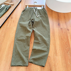 Men's Striped Drawstring Pants