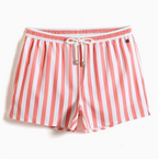 Men's Striped Drawstring Swim Shorts