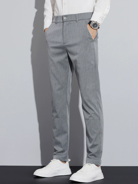 Men's Striped Dress Pants