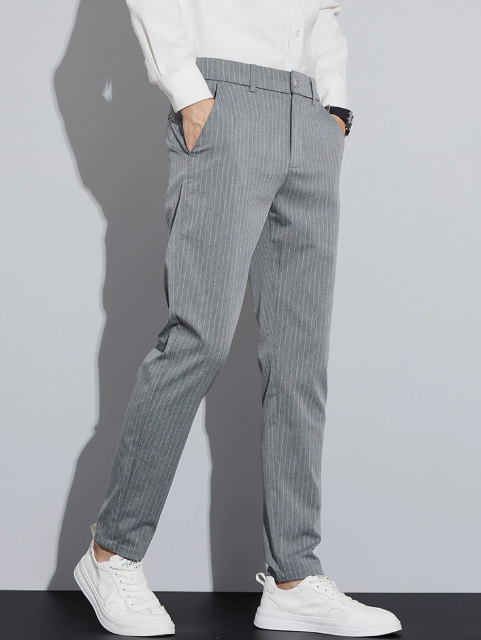 Men's Striped Dress Pants
