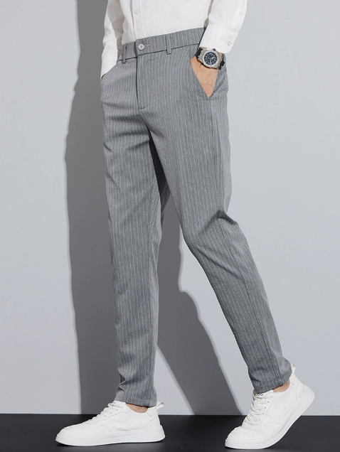 Men's Striped Dress Pants