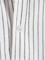 Men's Striped Henley Shirt