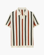 Men's Striped Polo Shirt