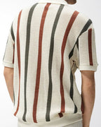 Men's Striped Polo Shirt