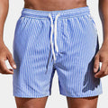 Men's Striped Swim Shorts