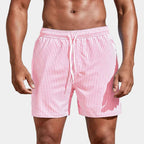 Men's Striped Swim Shorts
