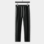 Men's Striped Zip-Up Set