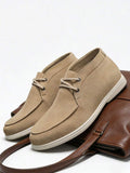 Men's Suede Apron-Toe Chukka Boots