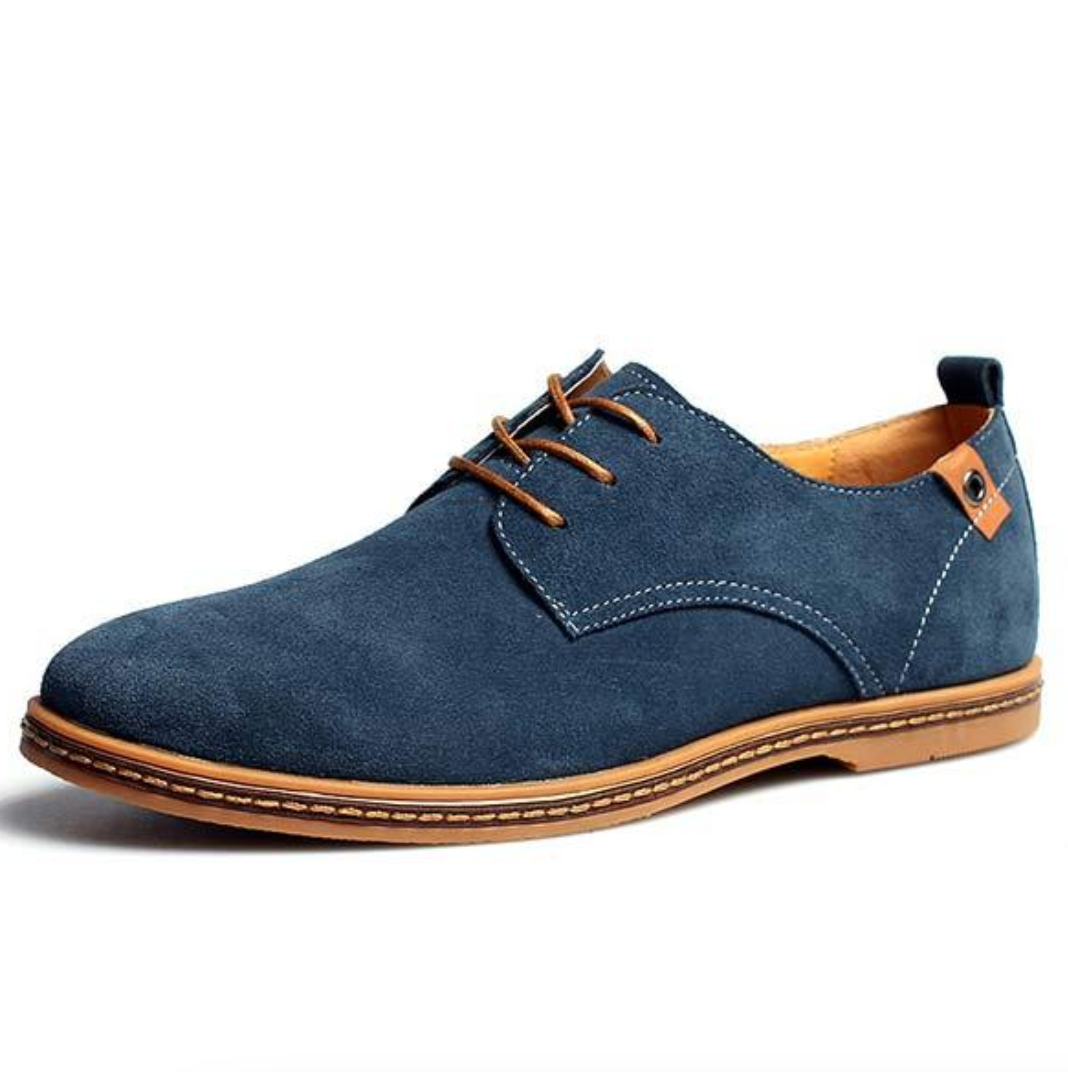 Men's Suede Derby Dress Shoes