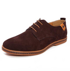 Men's Suede Derby Dress Shoes