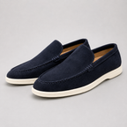 Men's Suede-Look Slip-On Loafers