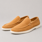 Men's Suede-Look Slip-On Loafers