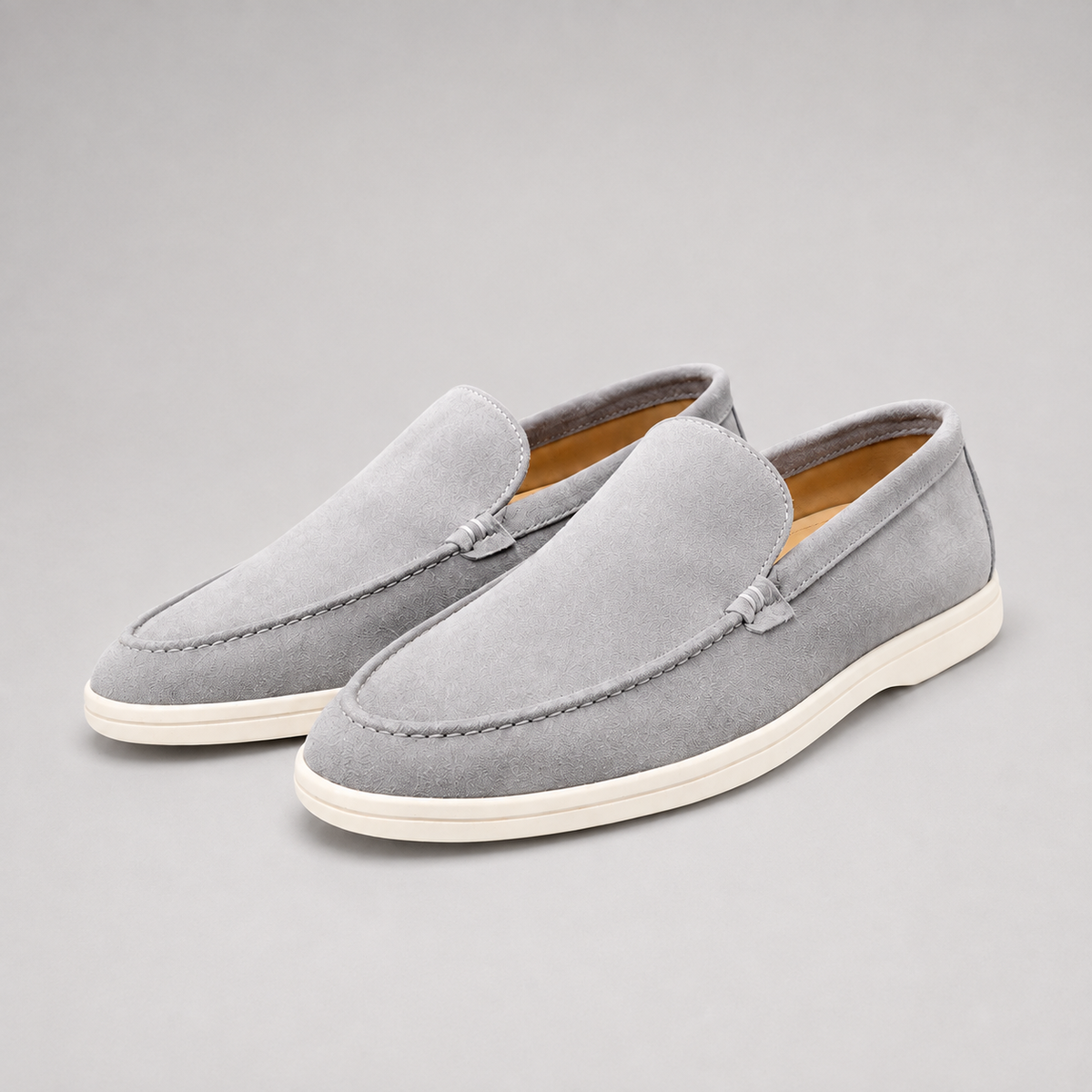 Men's Suede-Look Slip-On Loafers