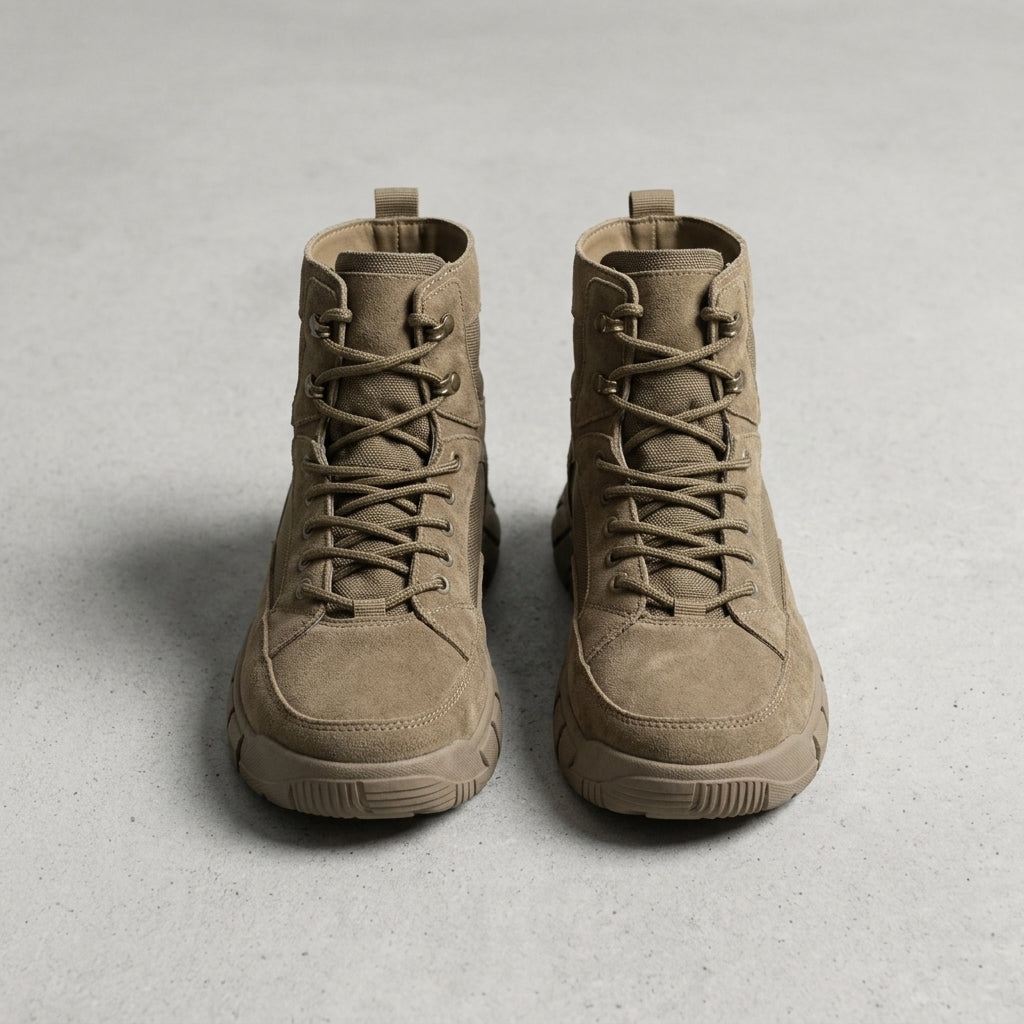 Men's Suede Thick Sole Ankle Boots
