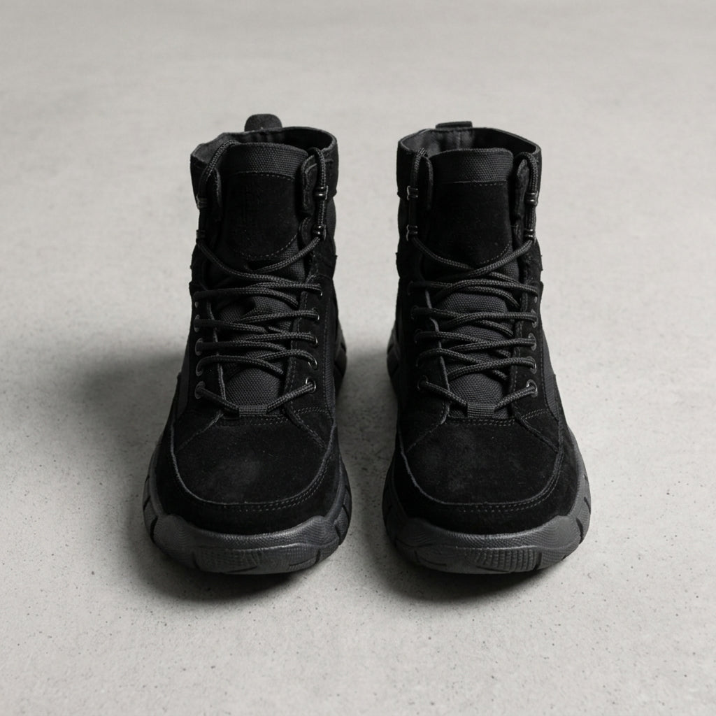 Men's Suede Thick Sole Ankle Boots