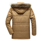 Men's Synthetic Fur Hooded Parka