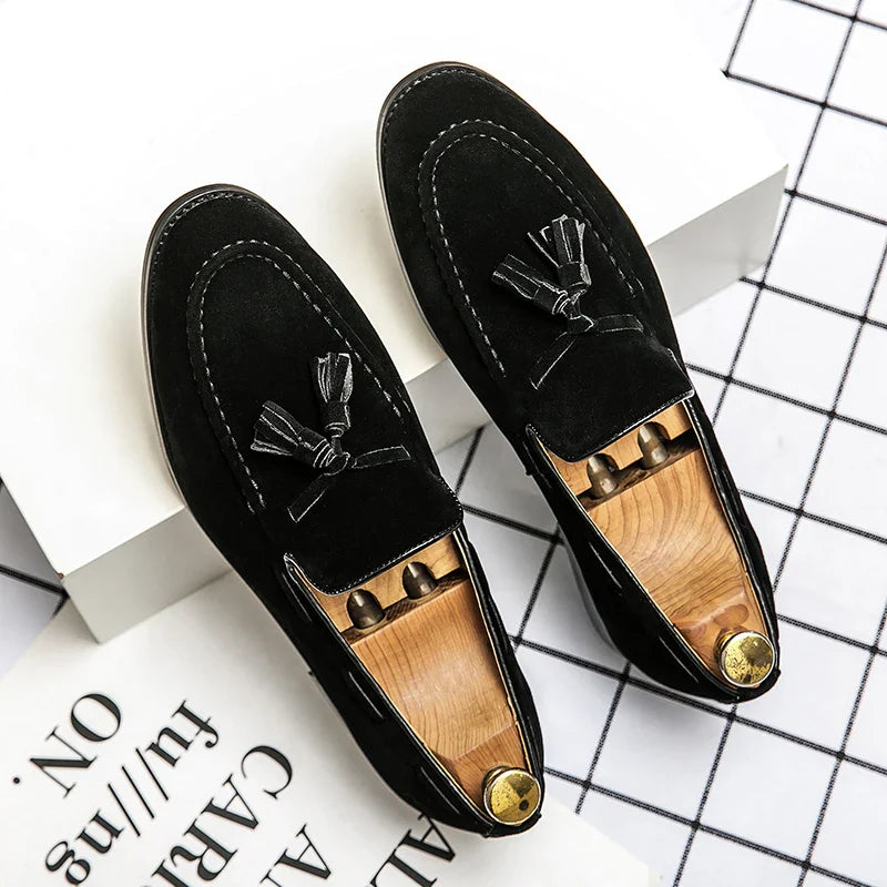 Men's Tassel Slip-On Loafers