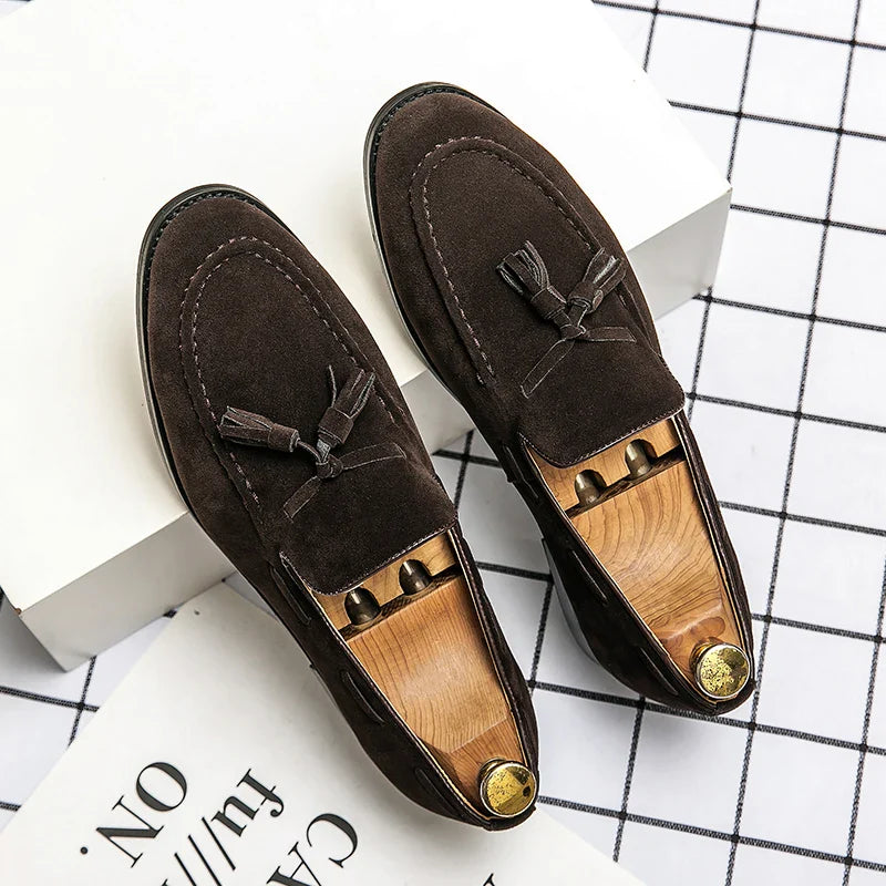Men's Tassel Slip-On Loafers