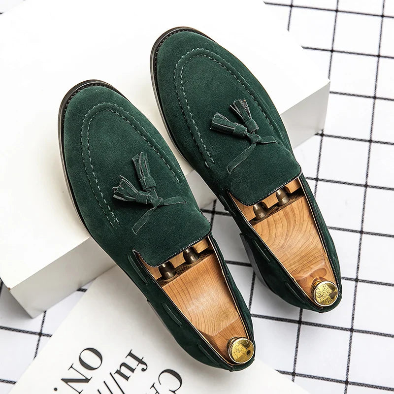 Men's Tassel Slip-On Loafers