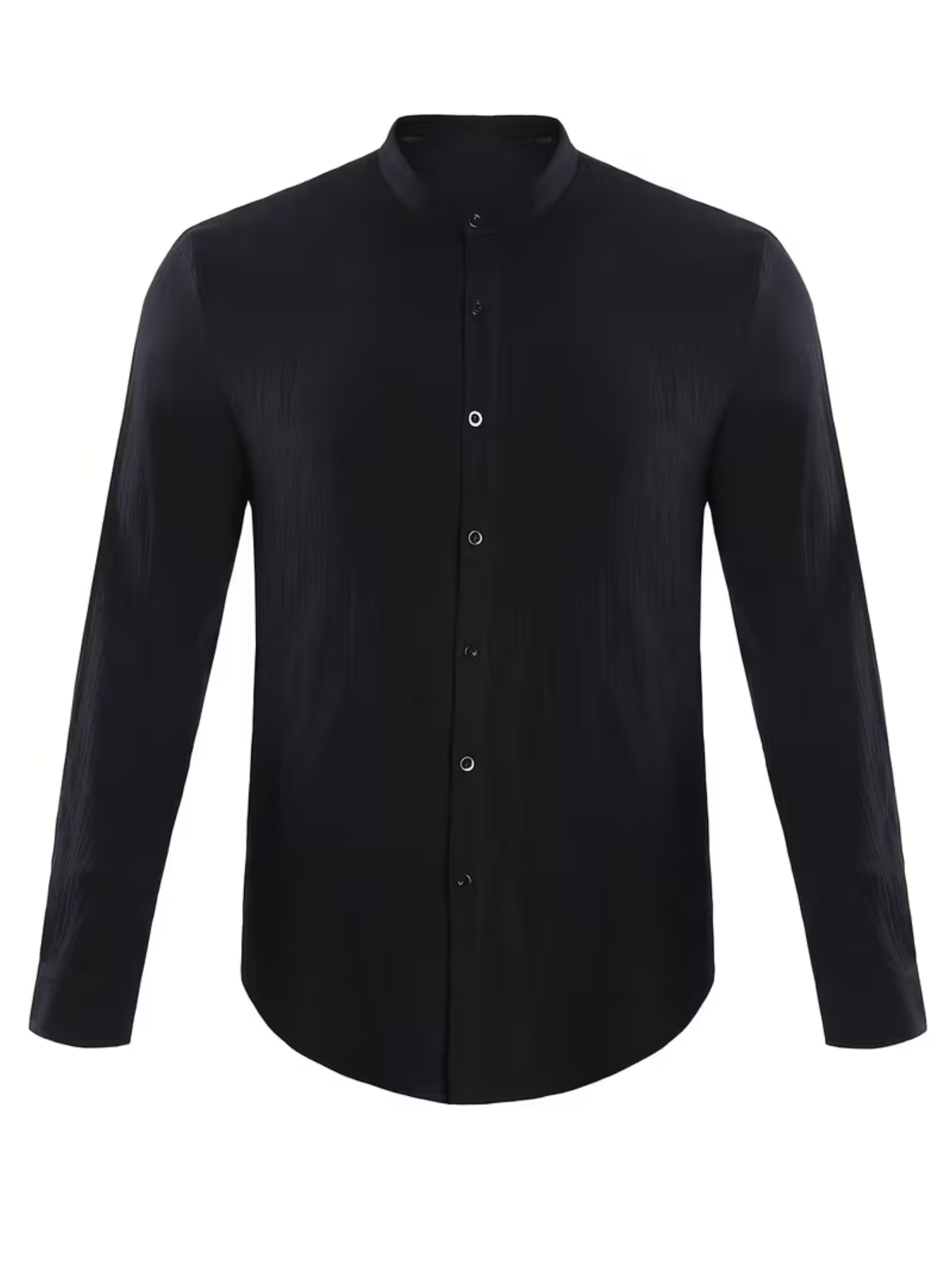 Men's Textured Button-Up Shirt
