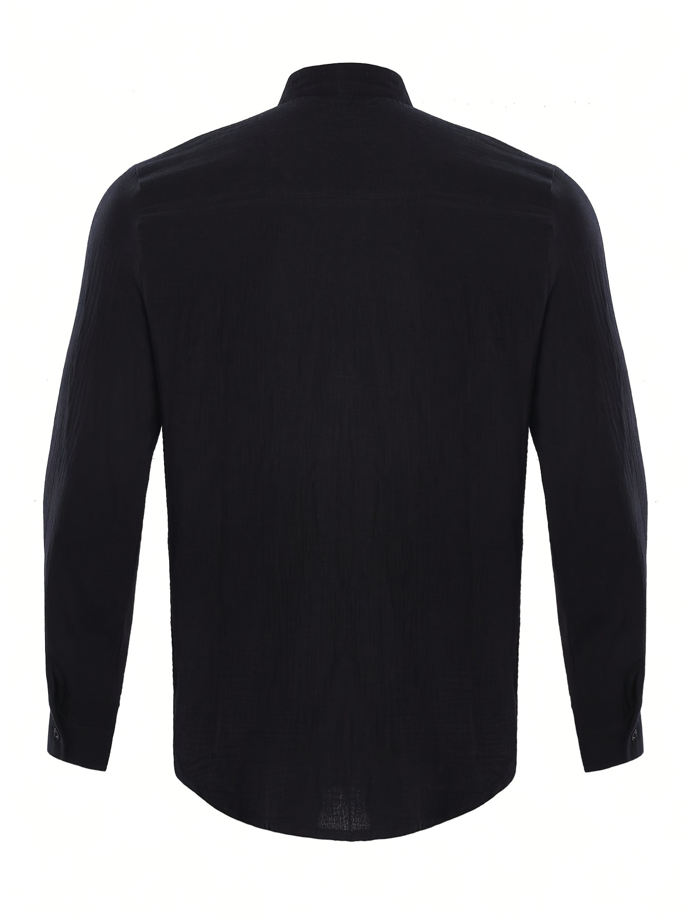 Men's Textured Button-Up Shirt