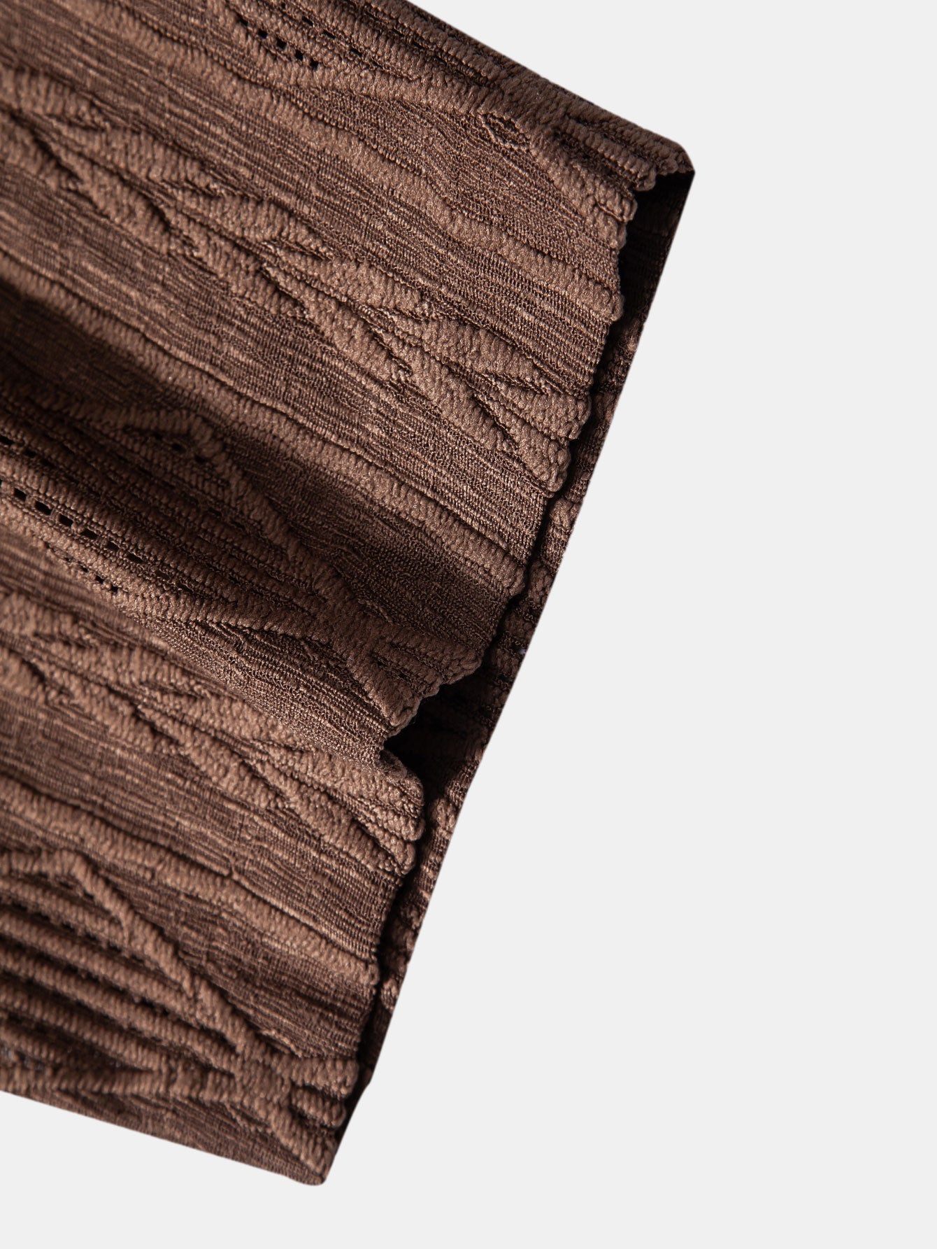 Men's Textured Camp Collar Shirt