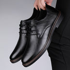 Men's Textured Derby Shoes
