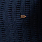 Men's Textured High Neck Sweater
