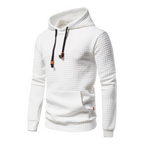 Men's Textured Hooded Sweatshirt