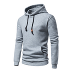 Men's Textured Hooded Sweatshirt