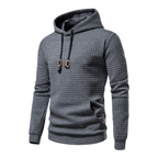 Men's Textured Hooded Sweatshirt