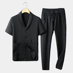 Men's Textured Lounge Set