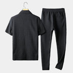Men's Textured Lounge Set