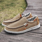 Men's Textured Moc Toe Loafers