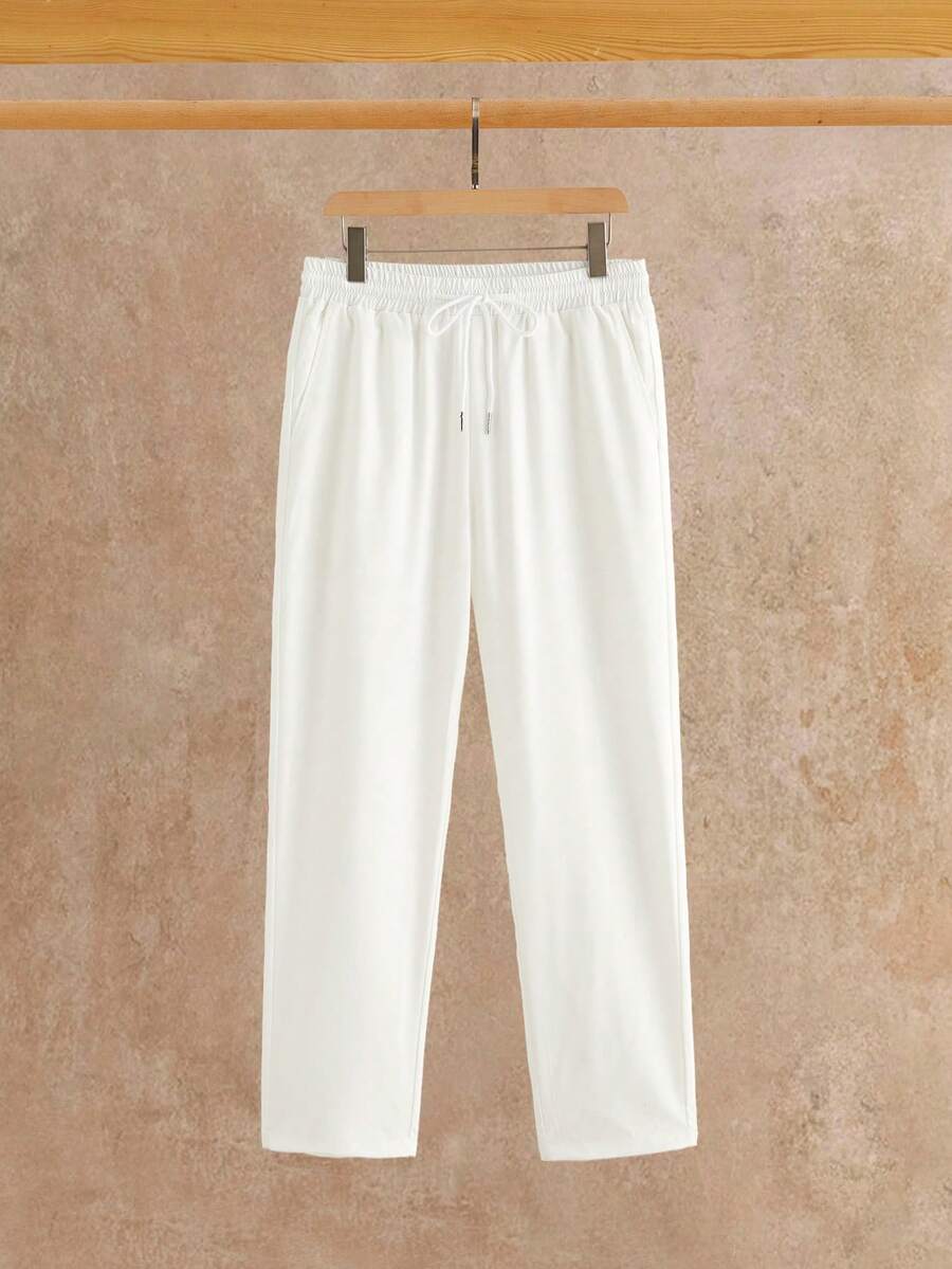 Men's Textured Shirt and Pants Set