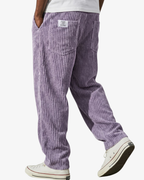 Men's Textured Straight Leg Pants