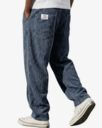 Men's Textured Straight Leg Pants