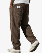 Men's Textured Straight Leg Pants