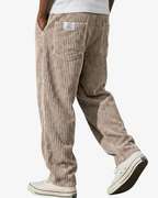 Men's Textured Straight Leg Pants