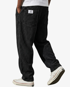 Men's Textured Straight Leg Pants