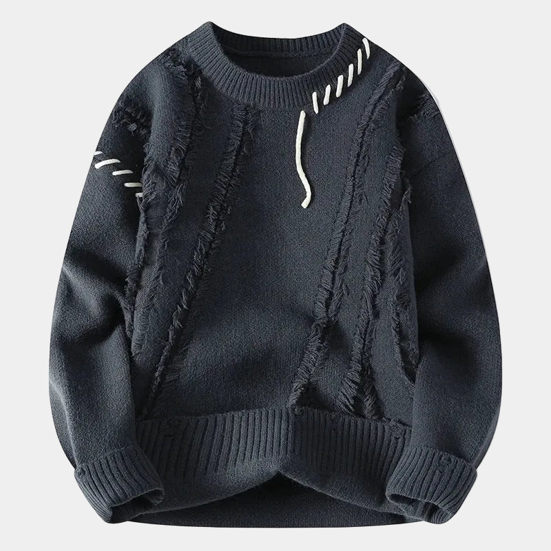 Men's Textured Sweater