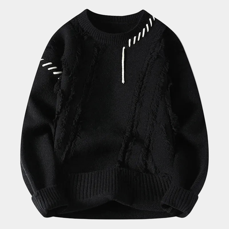Men's Textured Sweater