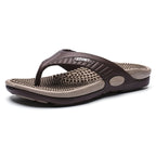 Men's Textured Thong Sandals