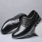 Men's Thick Sole Lace-Up Shoes