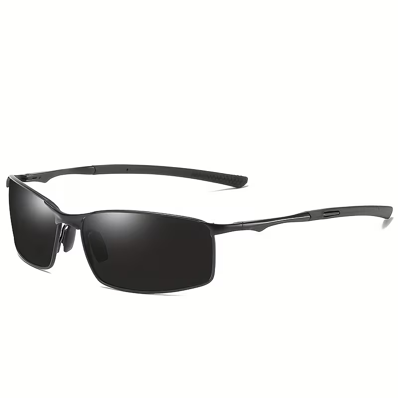 Men's Tinted Rectangular Sunglasses