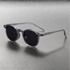 Men's Tinted Round Frame Sunglasses
