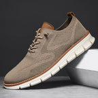 Men's Tread Sole Lace-Up Sneakers