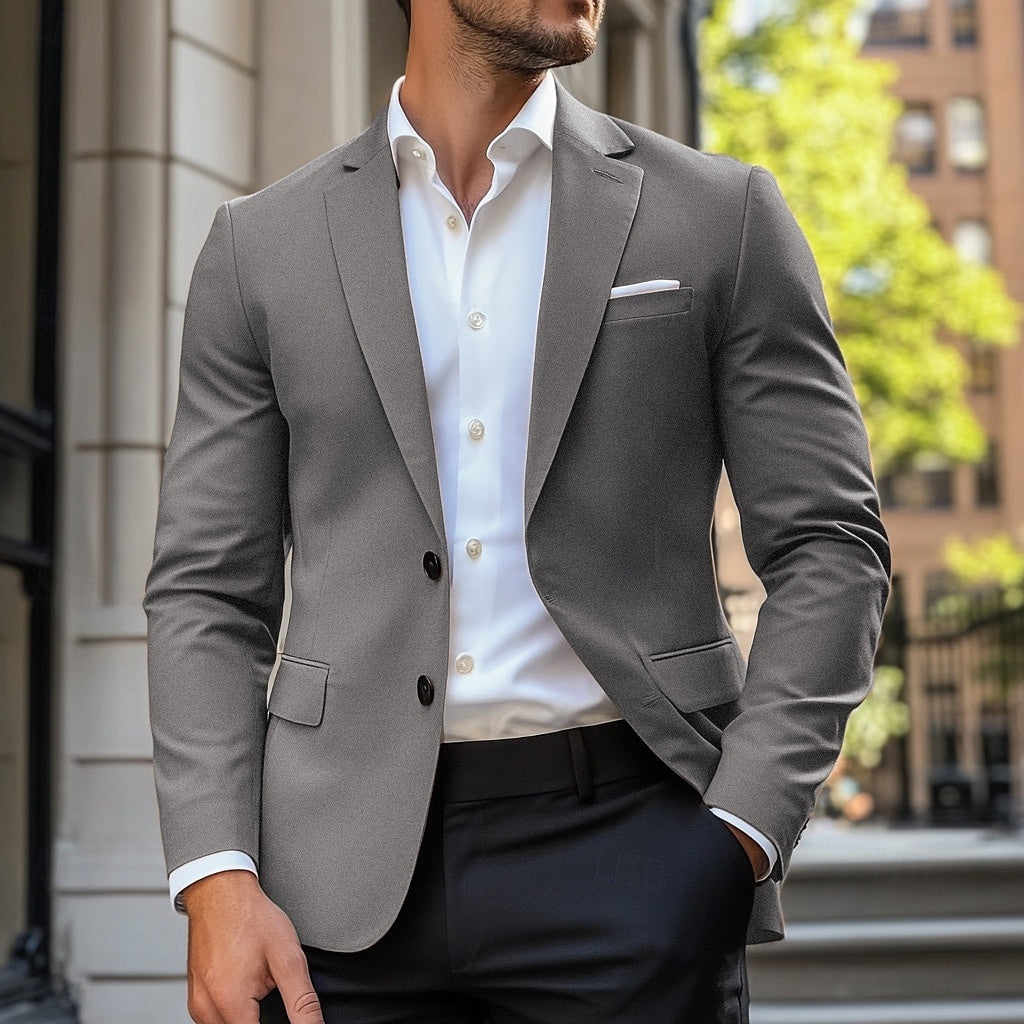 Men's Twill Regular Fit Blazer